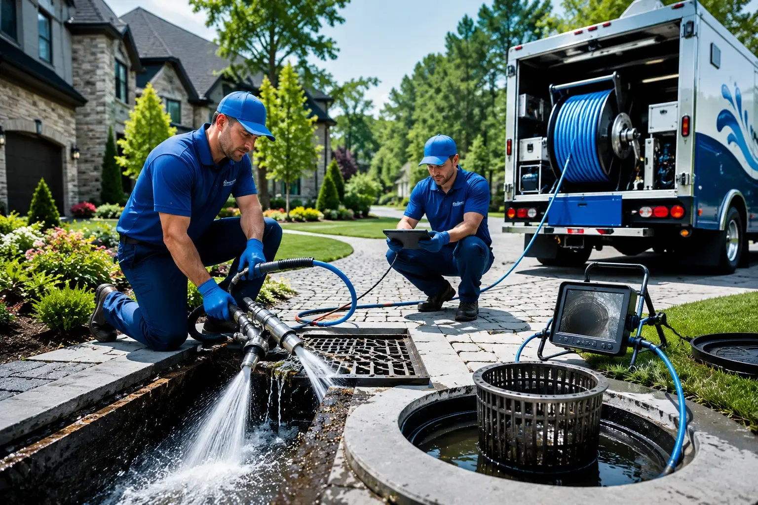 Local outdoor drain cleaning professionals in Gilson, IL