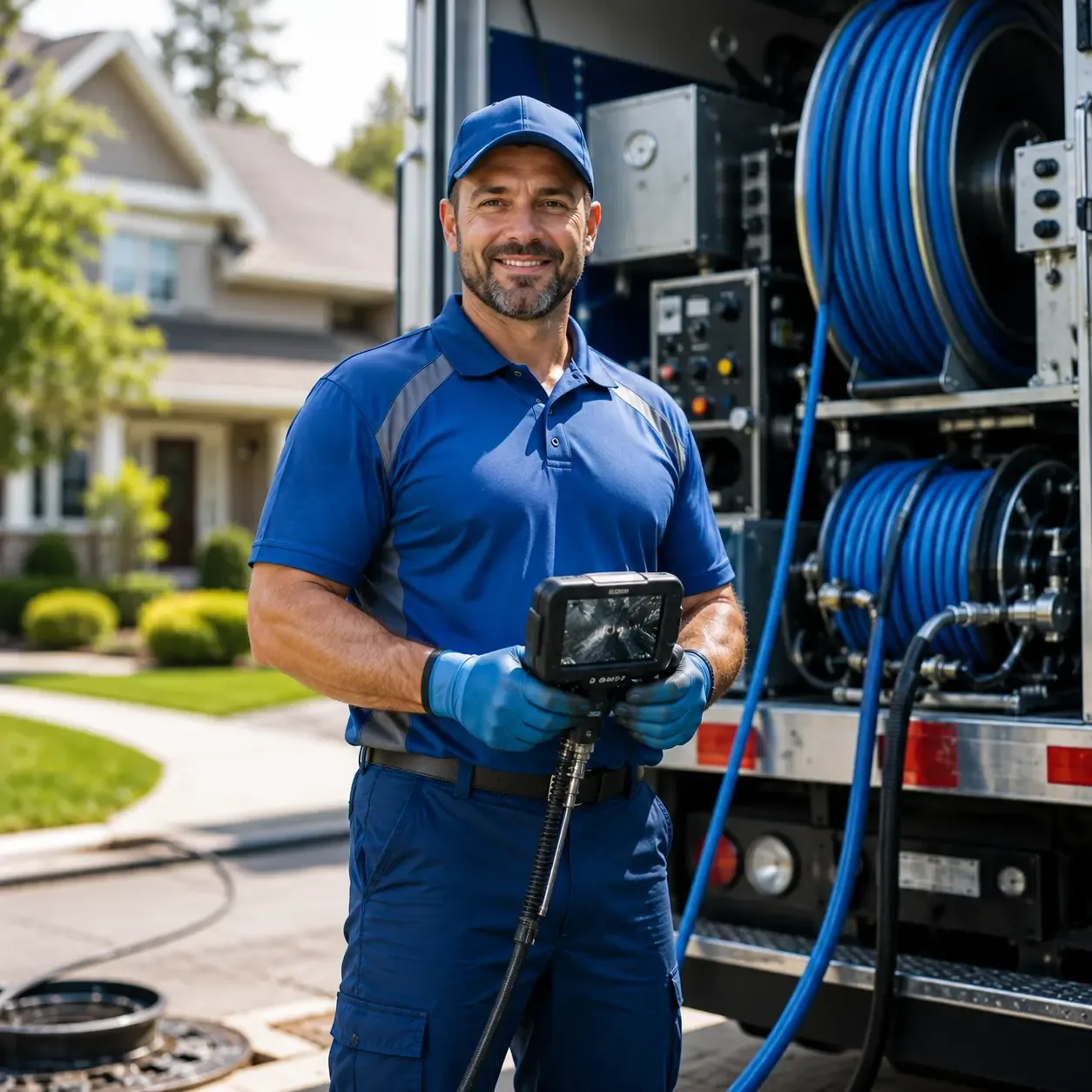 Local outdoor drain cleaning specialists in Gilson, IL